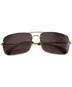 Wrap Classic Square Aviator Bifocal Sun Reading LIghtweight Sports Sunglasses for Men and Women - CK18TSX4X0Y $14.61