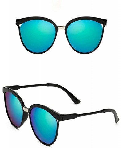 Cat Eye Candies Brand Designer Cat Eye Sunglasses Women Luxury Plastic Sun Glasses Classic Retro Outdoor - Green Lens - C318W...
