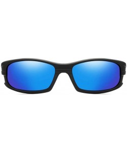 Sport Men Women Polarized Sunglasses Cool Vintage Sport Driving Sun glasses Night Vision Glasses - Black Blue - CE199OIDI6U $...