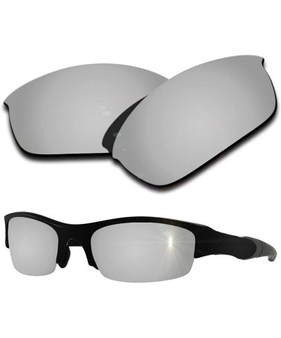 Sport Polarized Replacement Lenses Flak Jacket Sunglasses - Multiple Colors - Black Iridium Mirrored Coating - C018CA8QMTO $3...