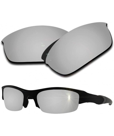 Sport Polarized Replacement Lenses Flak Jacket Sunglasses - Multiple Colors - Black Iridium Mirrored Coating - C018CA8QMTO $2...