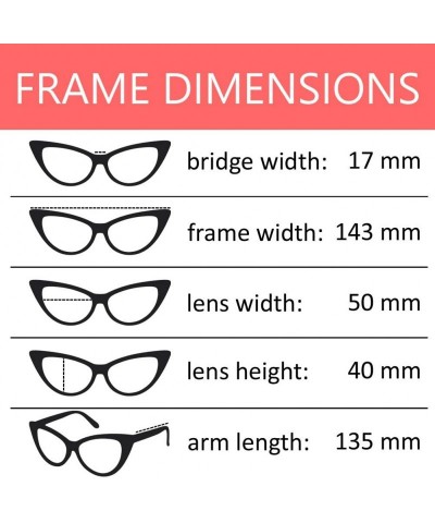 Goggle Women's Cateye Vintage Sunglasses UV400 - Floral Black Frame / Smoke Lens - CL11S58EULV $12.59