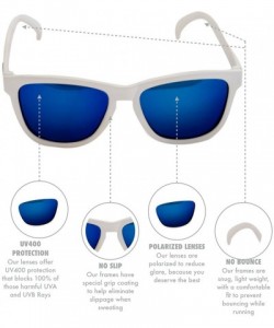 Oval OG Polarized Sunglasses Iced by Yetis/White/Blue Lens- One Size - Men's - CR120XV8RAL $69.00