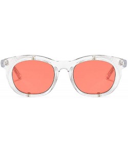 Round Ultralight Round Retro Sun Glasses Men Women 2020 Fashion Windproof Punk Sunglasses Outdoor Pilot Mens Goggle - C019349...