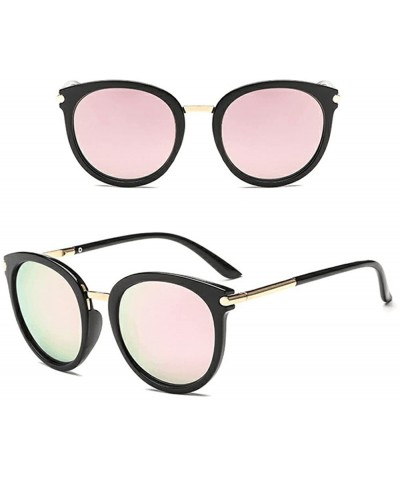 Cat Eye Vintage Sunglasses Women Men-Tigivemen Fashion Cat Eye Unisex Rapper Glasses Eyewear 100% UV Protection - Black - CL1...