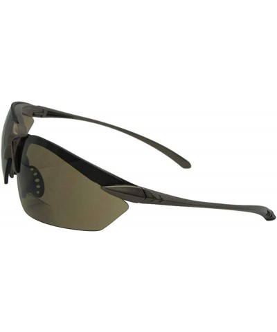 Sport Sports Bifocal Sunglasses Sleek Frame B39 - Copper Brown Frame-non Polarized Brown Lens - CI18C308YMI $17.34