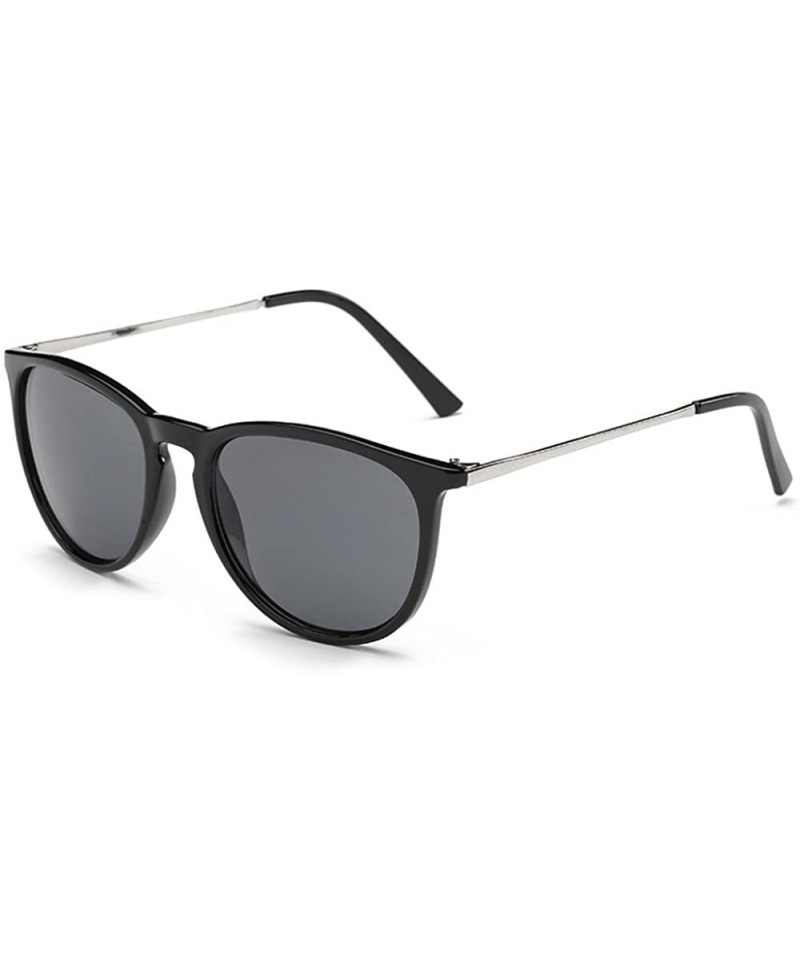 Wayfarer Wayfarer Sunglasses for Men womens Polarized Vintage Men`s Sun Glasses - Black - CK18E8T2C4N $11.44