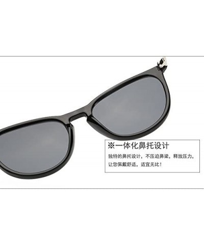 Wayfarer Wayfarer Sunglasses for Men womens Polarized Vintage Men`s Sun Glasses - Black - CK18E8T2C4N $11.44