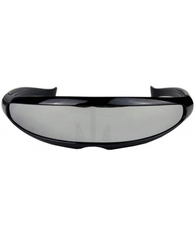 Square Women Man Outdoor Fishtail Uni-lens Sunglasses Riding Cycling Glasses Eyewear - B - CI18TOY947U $8.68