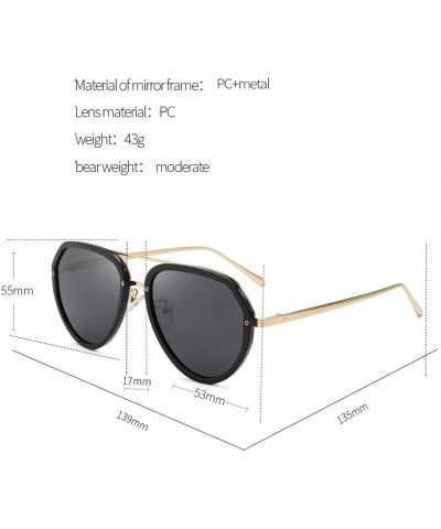 Rectangular Fashion Sun- Men's and Women's Anti-Glare - Polarized Sun- Rectangular Metal Full-Frame C3 - C3 - CY196ANT63G $44.49