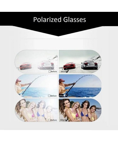 Semi-rimless ALLO Polarized Clip-on Sunglasses for Men- Flip Up Over Prescription Glasses - Brown - CC18R255RT4 $15.14