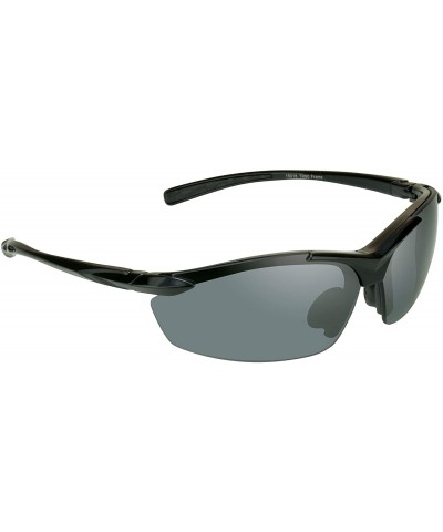Rimless Quality TR90 Sunglasses Semi Rimless for Running- Golf- Cycling and Tennis - Black - C912EXJTQZP $18.98