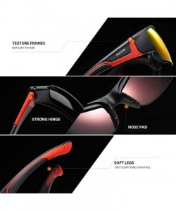 Sport ROUPAI Polarized Designer Fashion Sports Sunglasses for Baseball Cycling Fishing Golf TR78 Superlight Frame - CE18Q8KK7...