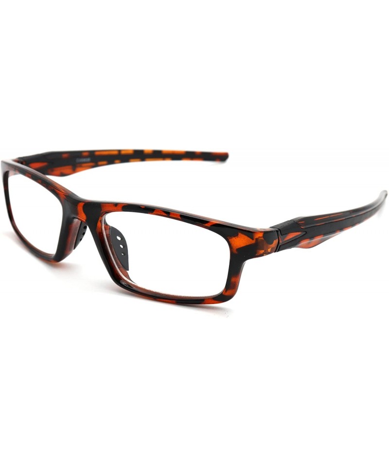 Rectangular Sports Double Injection Readers Flexie Reading Glasses size and color very - C718GUAD8LT $19.68