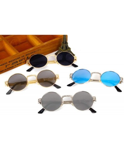Aviator Men Women Sunglasses - UV Protection Outdoor Glasses Vintage Round Eyeglasses Fishing Activity Eyewear - E2 - CT194L2...