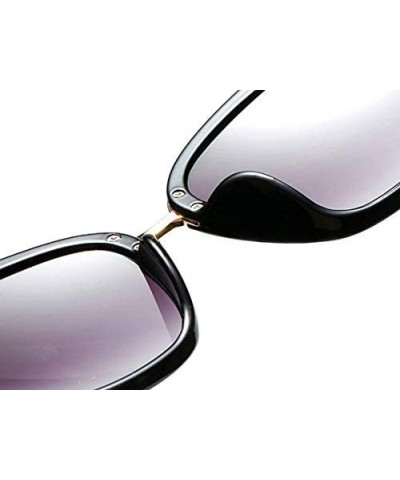 Cat Eye Classic Sunglasses Polarized Protection - White - CG198496XHQ $9.46