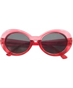 Oversized Retro Vintage Lightweight Unisex Sunglasses Fashion Outdoor Party Glasses Eyewear - Multicolor 4 - CH1900OCOZK $8.79