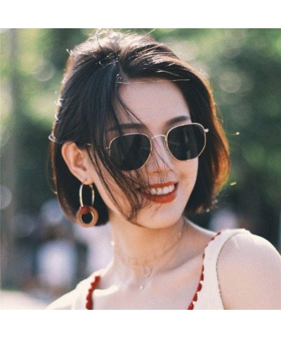 Oval 2019 Metal Classic Vintage Women Sunglasses Luxury Glasses Female Driving Eyewear Oculos De Sol Masculino - CN199C9H7SO ...