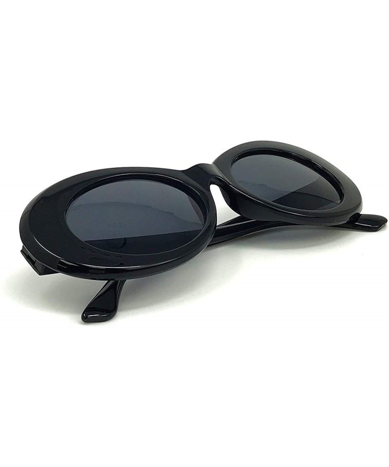 Cat Eye Rave glasses Clout Glasses Retro cat eye sunglasses sunglasses costume eyewear meme - B.black - CI18ODCIKIK $8.49