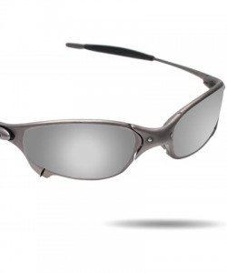 Aviator Replacement Lenses Juliet Sunglasses - Various Colors - Metallic Silver - Anti4s Mirror Polarized - CM188HL5O62 $11.52