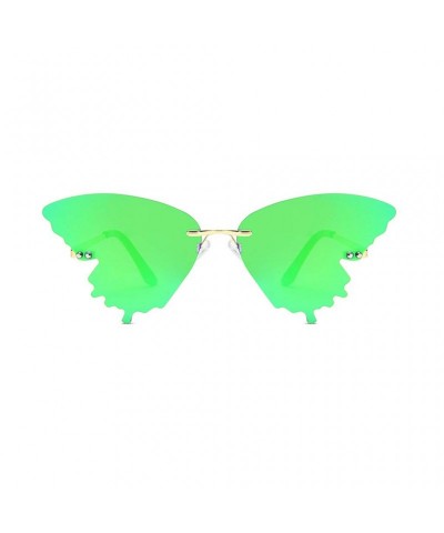 Oversized Sunglasses Fashion Butterfly Gradient Accessories - E - C71906KLIZY $8.54