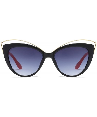 Wrap Retro Fashion Sunglasses Non-Polarized Personality Anti-UV Eyewear Casual Sunglasses - Red - CC18A4Z5SY5 $18.10
