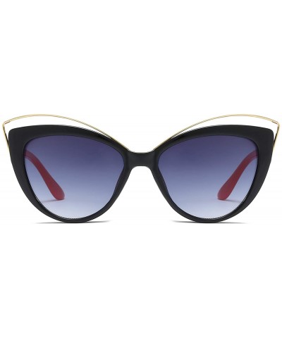 Wrap Retro Fashion Sunglasses Non-Polarized Personality Anti-UV Eyewear Casual Sunglasses - Red - CC18A4Z5SY5 $18.10