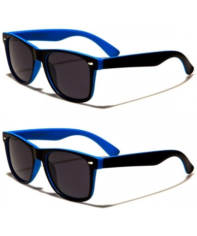 Wayfarer Unisex 80's Retro Classic Trendy Stylish Sunglasses for Men Women - CY196Q2RQN9 $11.94