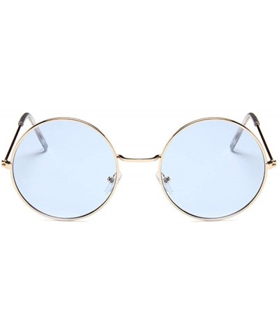 Round Vintage Women Men Round Sunglasses for Outdoor Women Men Retro sunglasses Eyewear for Travel Shopping - CZ18NENK5RK $26.87
