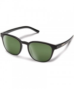 Sport Montecito Injection Molded Sunglasses - Black / Polarized Gray Green - CO196I82M38 $32.90