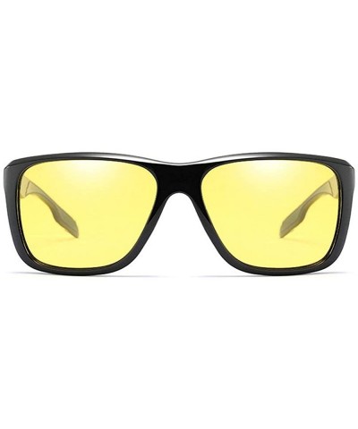 Sport Myopic Polarized Glasses Sunglasses Goggles - Yellow - C818YEKLUOW $22.43