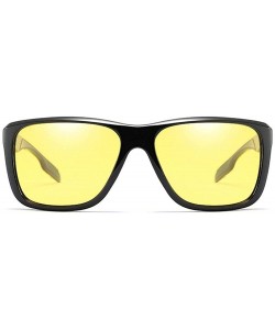 Sport Myopic Polarized Glasses Sunglasses Goggles - Yellow - C818YEKLUOW $22.43