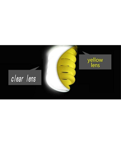 Sport Myopic Polarized Glasses Sunglasses Goggles - Yellow - C818YEKLUOW $22.43