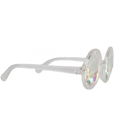Goggle Kaleidoscopic Prism Eyeglasses - Kaleidoscope Halloween Cosplay Goggles 2PCS - 2pcs Clear - CJ185U78W9I $38.47