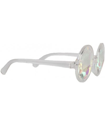 Goggle Kaleidoscopic Prism Eyeglasses - Kaleidoscope Halloween Cosplay Goggles 2PCS - 2pcs Clear - CJ185U78W9I $19.68