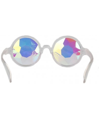 Goggle Kaleidoscopic Prism Eyeglasses - Kaleidoscope Halloween Cosplay Goggles 2PCS - 2pcs Clear - CJ185U78W9I $19.68