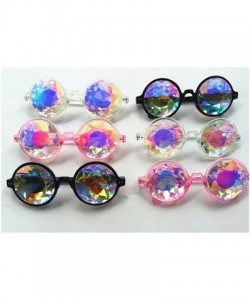 Goggle Kaleidoscopic Prism Eyeglasses - Kaleidoscope Halloween Cosplay Goggles 2PCS - 2pcs Clear - CJ185U78W9I $38.47