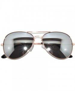 Aviator Aviator Sunglasses Gold Mirror (3 Pack) - C711HQ26VKF $11.44