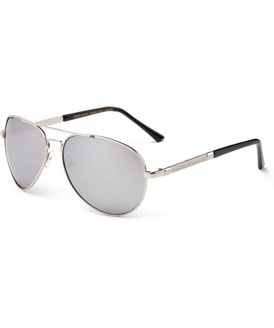 Round "Overpass" Pilot Comfortable Fashion Sunglasses - Mirror - C612M43BO89 $14.48