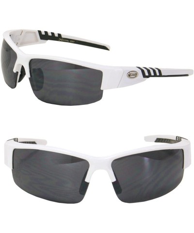 Sport Comfort Fit All Sports Performance Sunglasses SA7922 - White - CJ11KH4KZXN $9.67