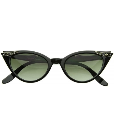 Cat Eye MLC Eyewear 'Avery' Cat eye Fashion Sunglasses - Black - CF11WP2WL4B $9.55