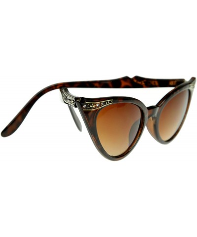 Cat Eye MLC Eyewear 'Avery' Cat eye Fashion Sunglasses - Black - CF11WP2WL4B $9.55