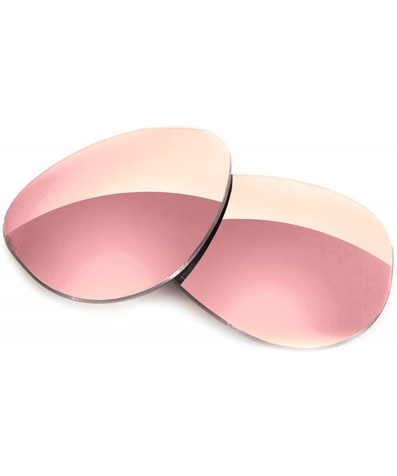 Aviator Non-Polarized Replacement Lenses for Ray-Ban RB3025 Aviator Large (55mm) - Rose Gold Mirror Tint - C718IY4OA82 $19.48