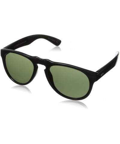 Round Women's Round Sunglasses - Black. - CH11CK6VHQ5 $9.85