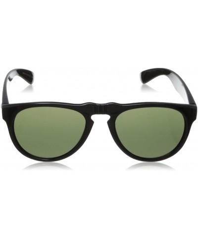 Round Women's Round Sunglasses - Black. - CH11CK6VHQ5 $9.85