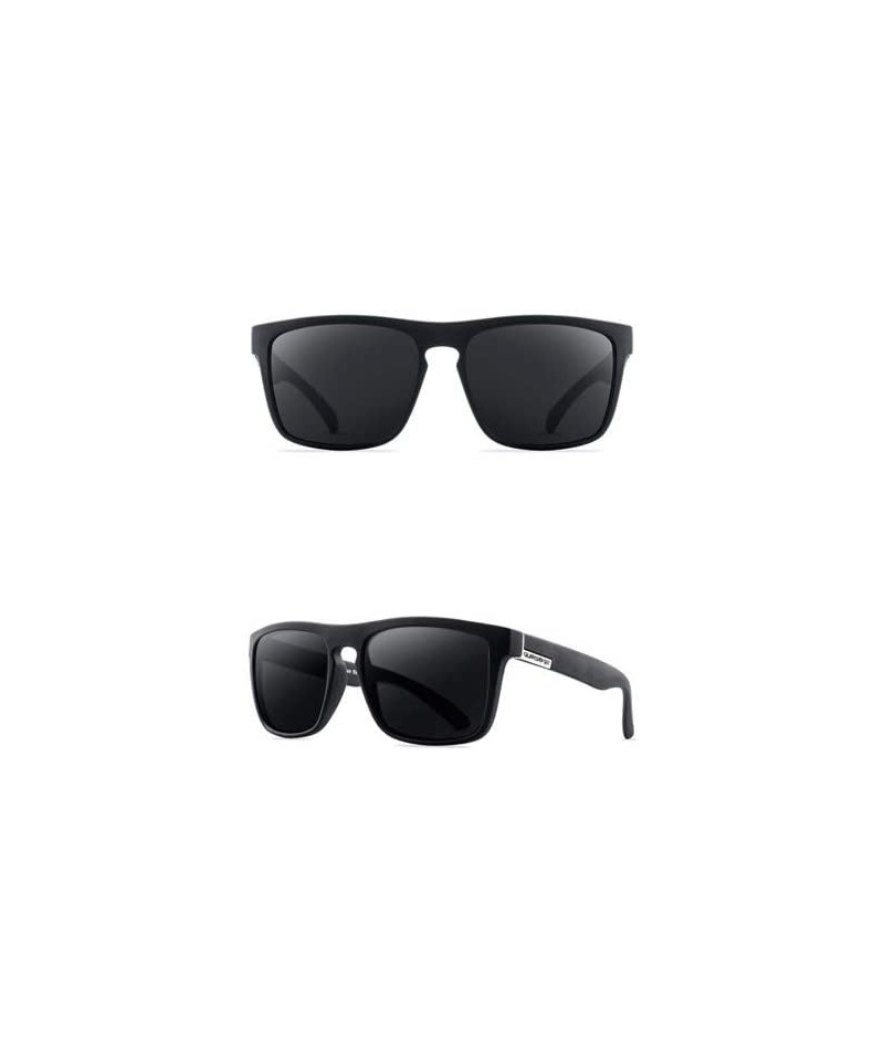 Square Fashion Polarized Sunglasses Classic - CS19922XSW0 $65.26