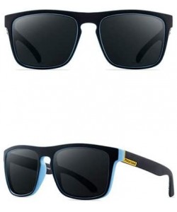 Square Fashion Polarized Sunglasses Classic - CS19922XSW0 $65.26