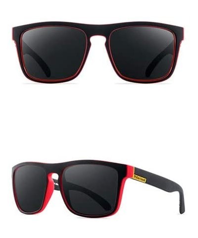 Square Fashion Polarized Sunglasses Classic - CS19922XSW0 $65.26