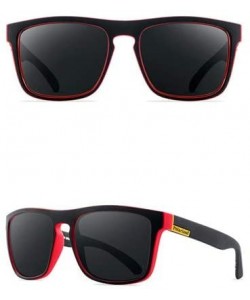 Square Fashion Polarized Sunglasses Classic - CS19922XSW0 $65.26