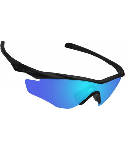 Sport 100% Precise-Fit Replacement Sunglass Lenses M2 Frame OO9212 - Polarized Ice Blue Mirror - CV18COA3HWR $17.30